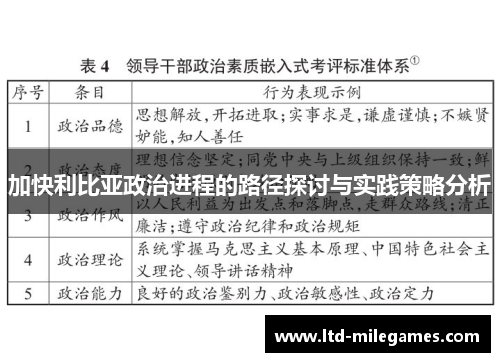 加快利比亚政治进程的路径探讨与实践策略分析